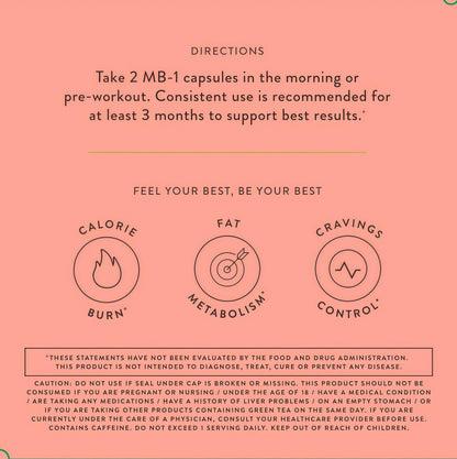 Arrae MB-1, Natural Dietary Supplement Support Healthy Metabolism